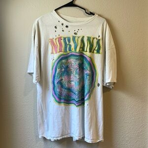 Nirvana Oversized Tee / Dress
